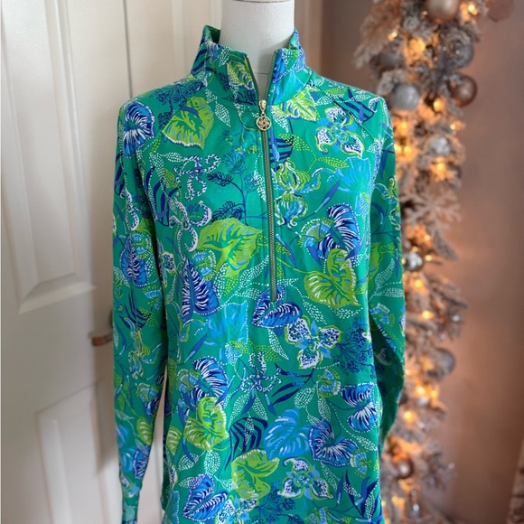 Lilly Pulitzer Green Floral Jacket - Picture 2 of 5